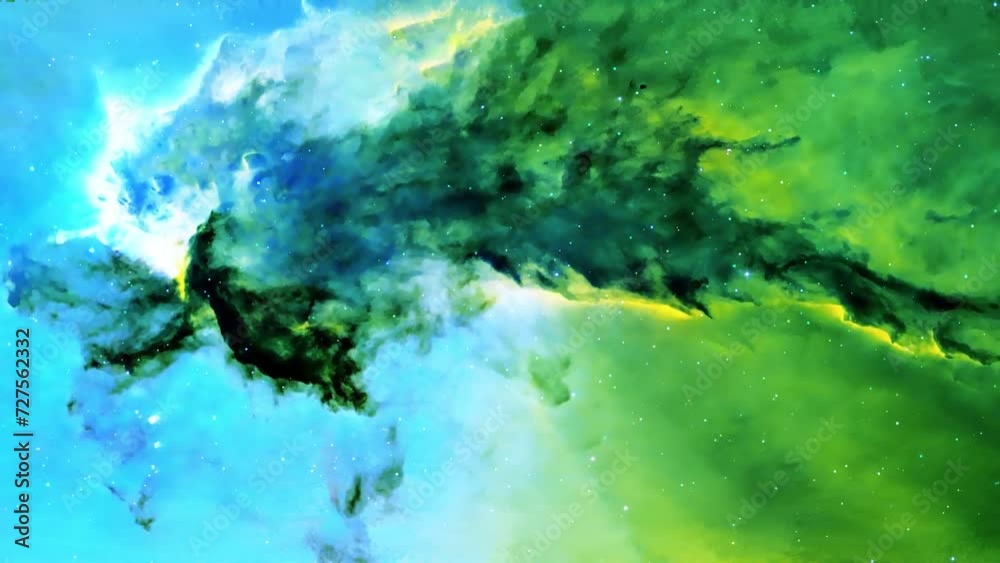 cosmos universe deep space abstract animated background