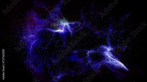 space galaxy motion abstract nebula cosmos background