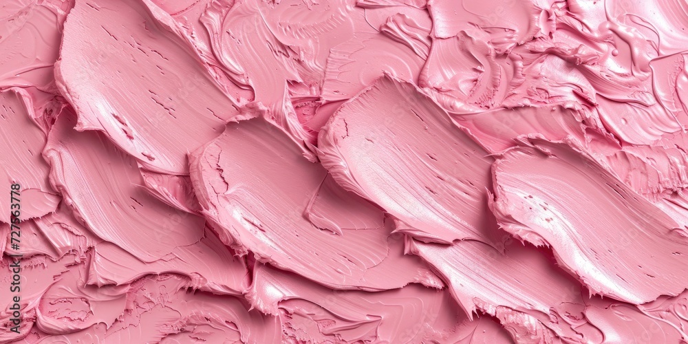 A pastel pink textured background, creating a gentle and calming visual ambiance.