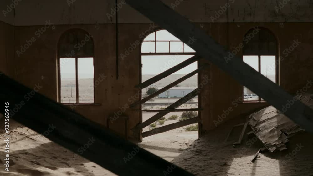 Old abandoned building. Old abandoned building.