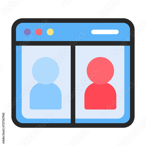 online meeting icon