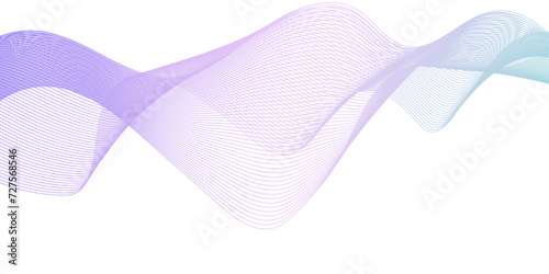 Abstract background wave line in vector business texture. Pattern line blend curve waves flow futuristic background. 