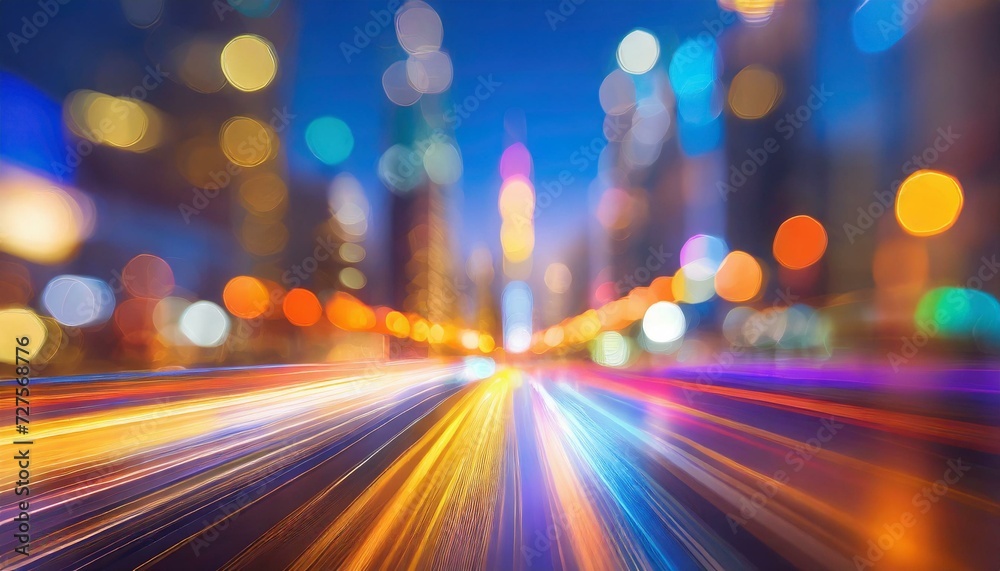 traffic in motion blur traffic in motion blur