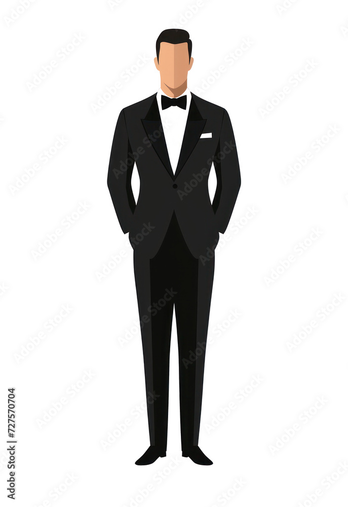 illustration of a wedding groom in black suit isolated on transparent background illustration of a wedding groom in black suit isolated on transparent background