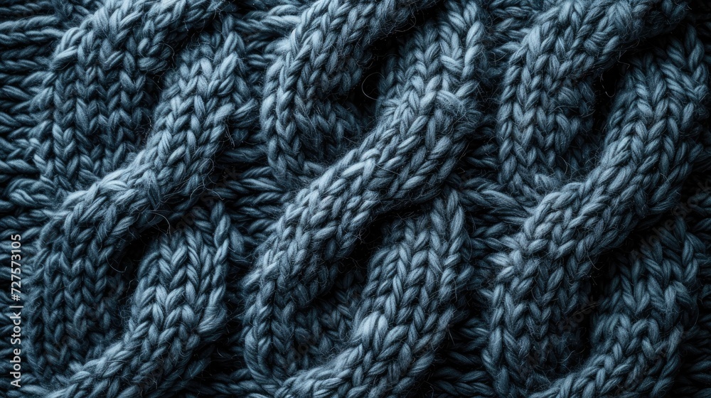 Knitted wool fabric texture background