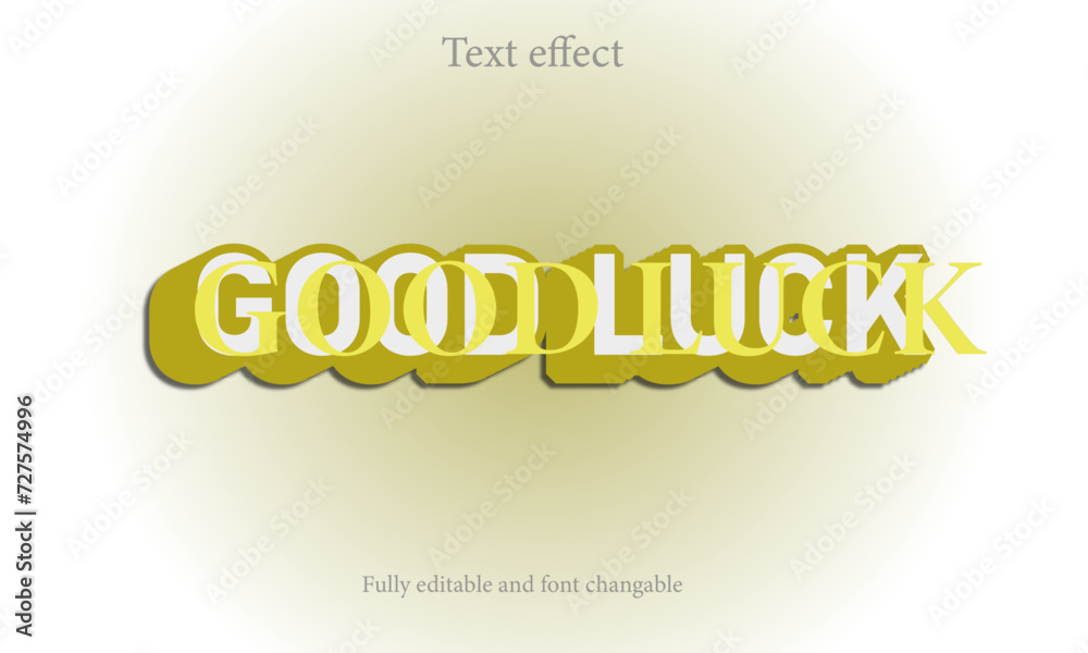 Simple and attractive editable text effect design Simple and attractive editable text effect design