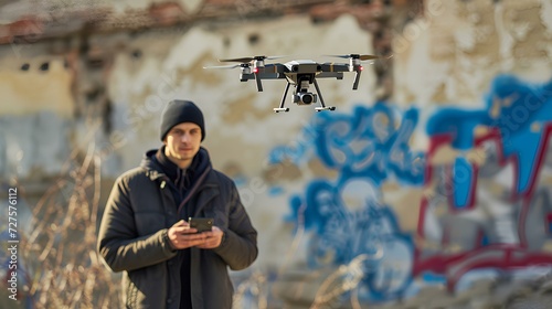 A Flying Outdoor Drone