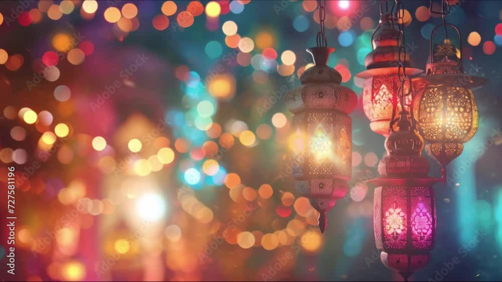 Ramadan Kareem Video Background - Looping Islamic Ornament Lantern, 4K Seamless Loop Wallpaper Ramadan Kareem Video Background - Looping Islamic Ornament Lantern, 4K Seamless Loop Wallpaper
