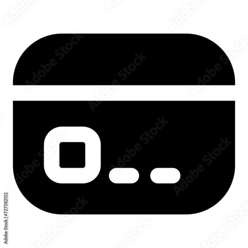 credit card outline icon