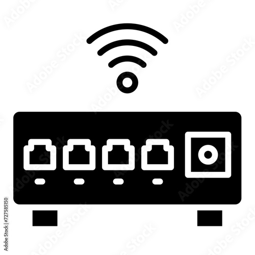 Network Hub icon photo