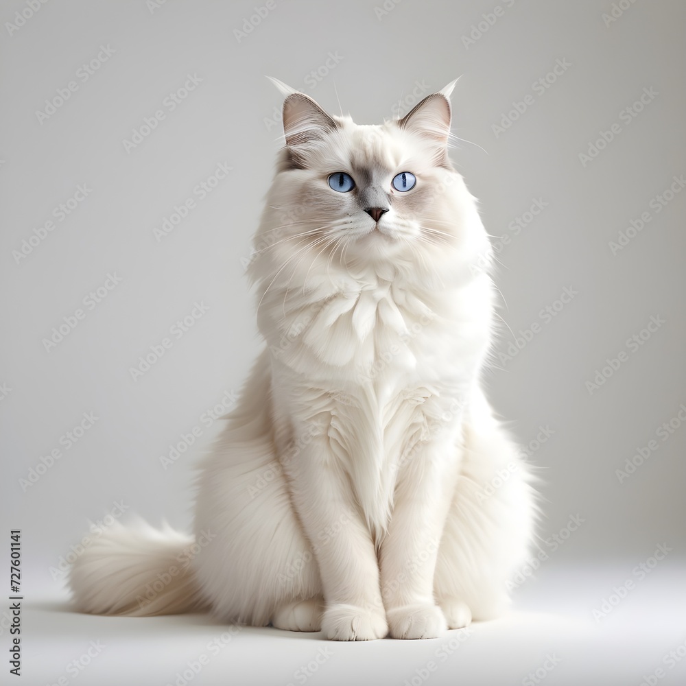 ragdoll cat sitting ragdoll cat sitting