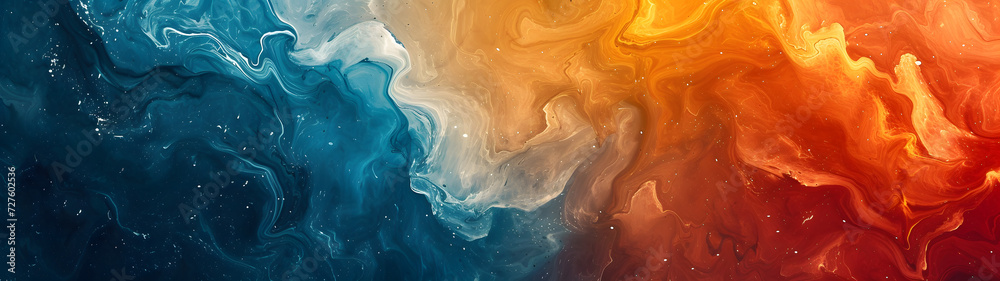 A Close Up of a Rainbow Colored Wallpaper
