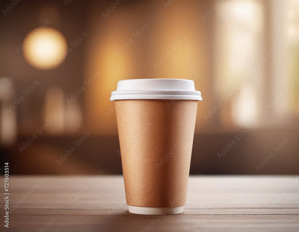 Coffee on the go disposable coffee cup mockup template Coffee on the go disposable coffee cup mockup template