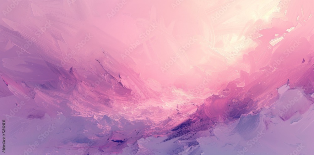 pink and purple abstract painting