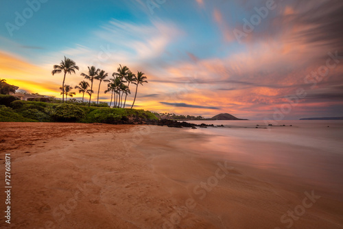 Hawaii Sunrise wonder from a Maui Beach