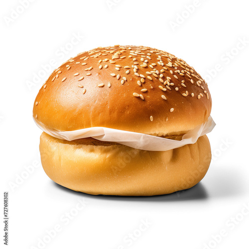 Burger Buns Set isolated on a transparent background 