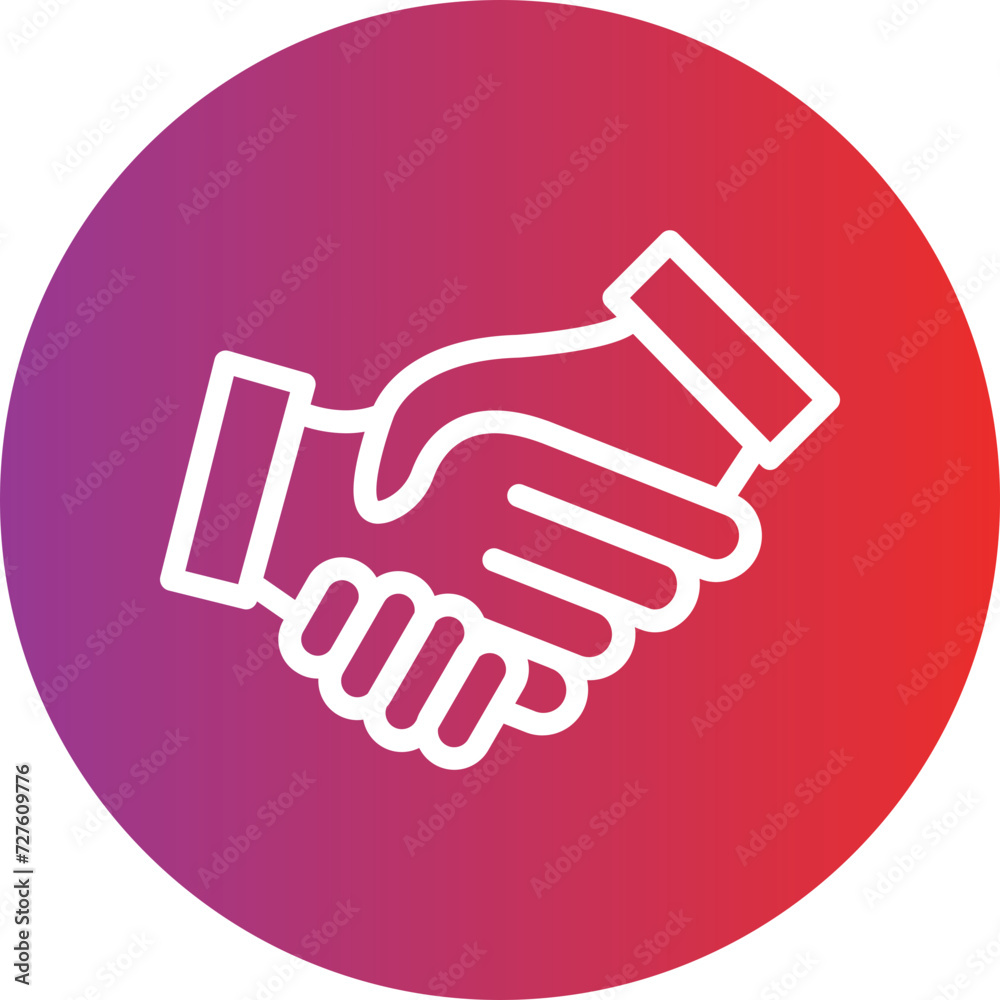 Handshake Icon Style Handshake Icon Style