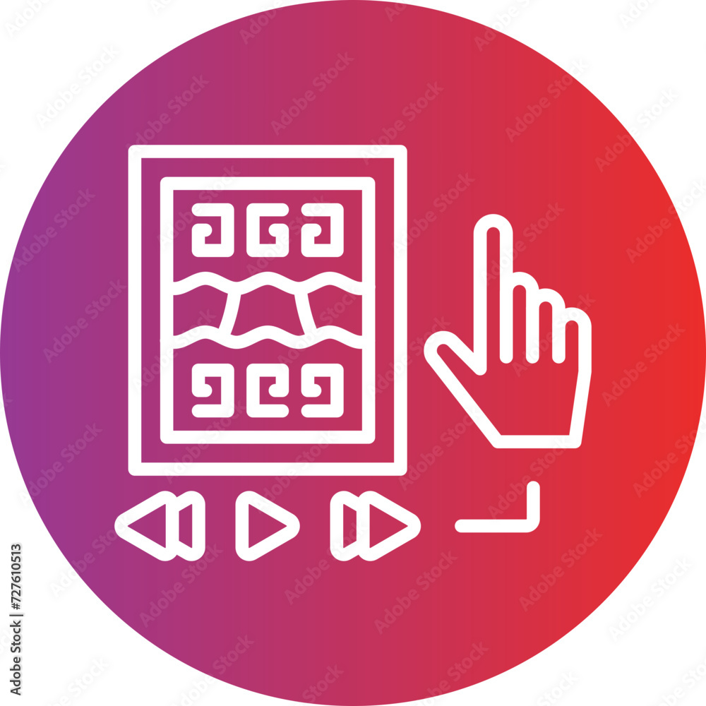 Interactive Exhibit Icon Style Interactive Exhibit Icon Style