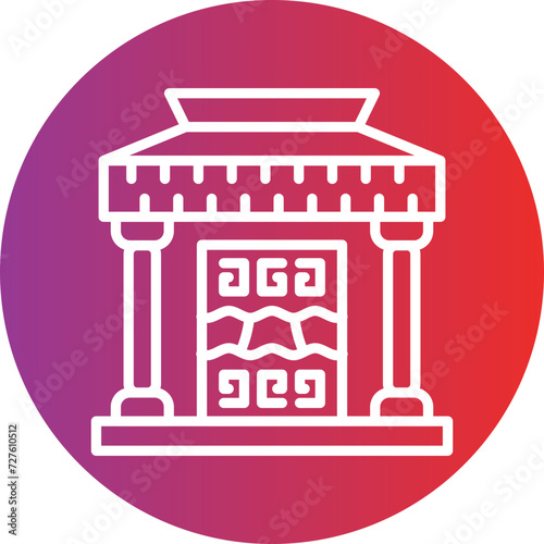 History Museum Icon Style