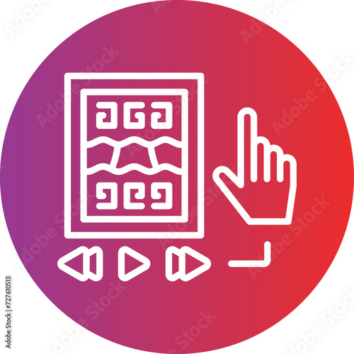 Interactive Exhibit Icon Style