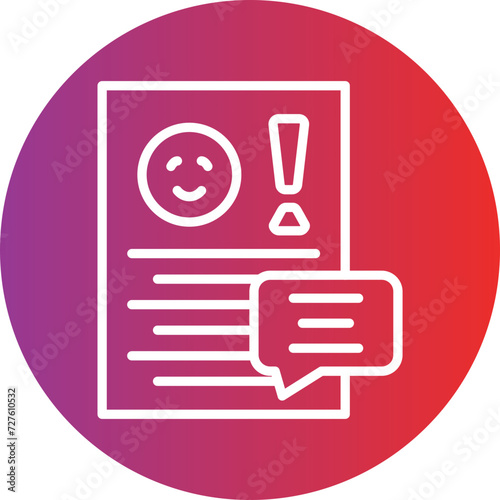 Complaint Icon Style