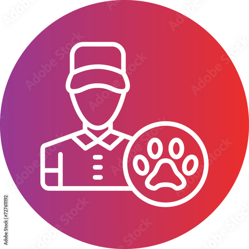 Animal Handler Male Icon Style