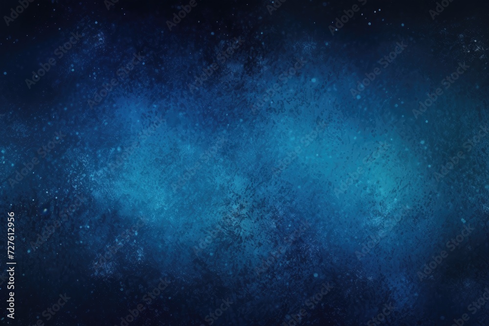 A dark blue metallic backdrop with empty space inside of it for product backdrop, Generative AI.