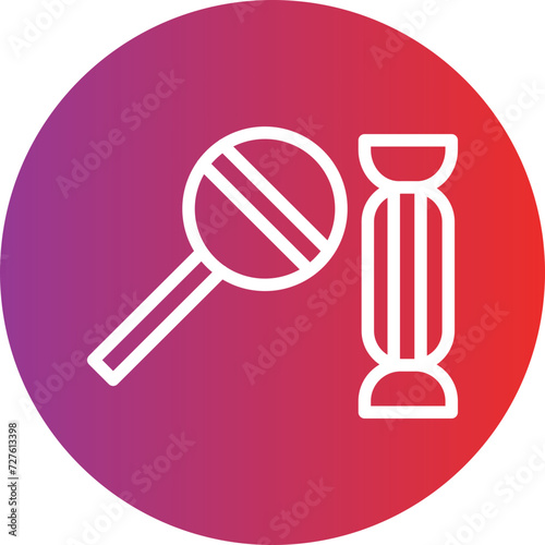 Candies Icon Style