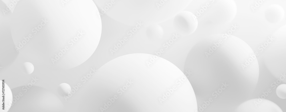 White Balls Background - obrazy, fototapety, plakaty 