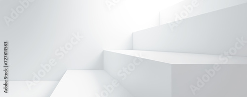 White Steps Background photo