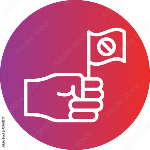 Boycott Icon Style