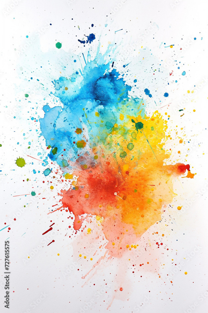 Fototapeta premium abstract watercolor background