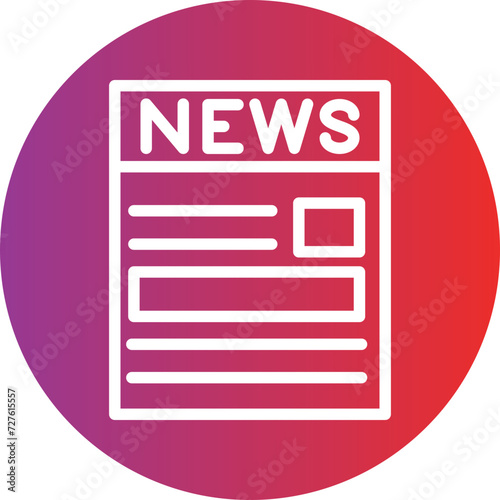 News Headline Icon Style