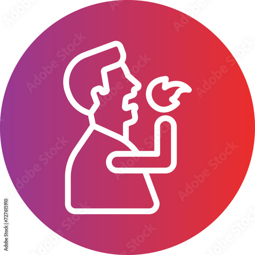 Fire Eater Icon Style