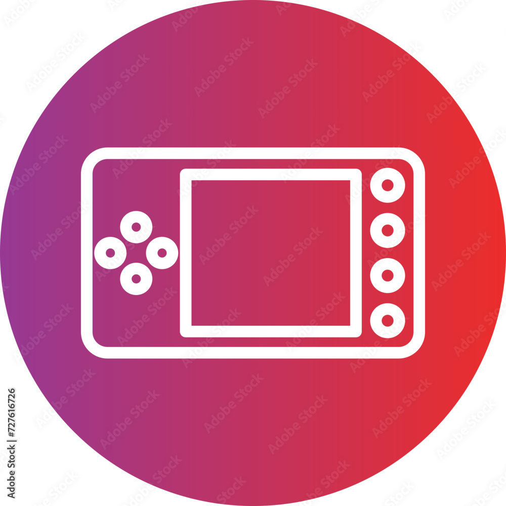 Game Console Icon Style