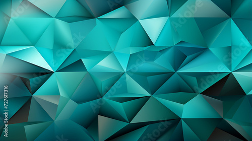 Aquamarine_abstract_polygon_background
