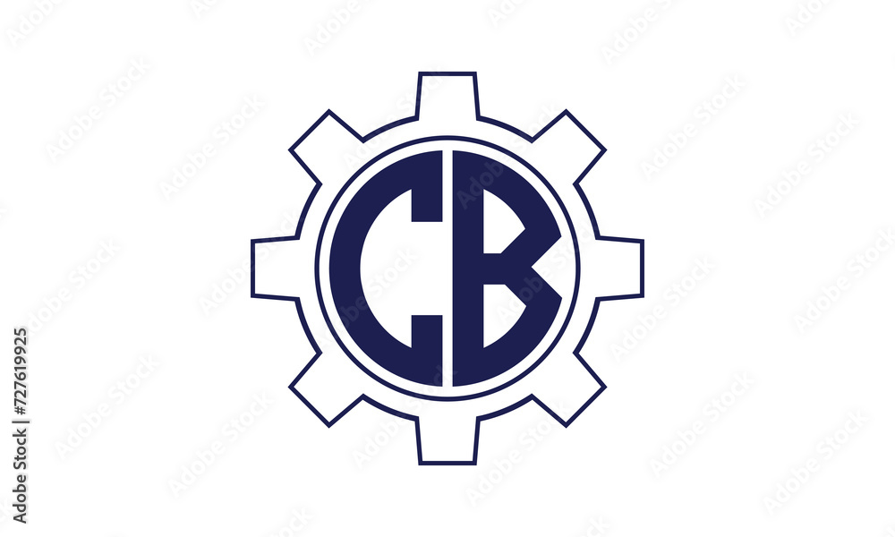 CB initial letter mechanical circle logo design vector template. industrial, engineering, servicing, word mark, letter mark, monogram, construction, business, company, corporate, commercial, geometric CB initial letter mechanical circle logo design vector template. industrial, engineering, servicing, word mark, letter mark, monogram, construction, business, company, corporate, commercial, geometric