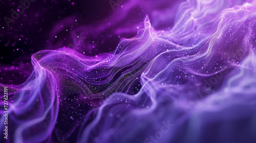 abstract purple background with smoke © Aqsa