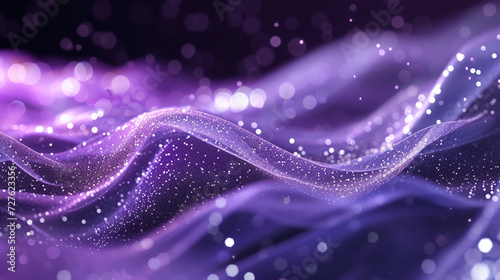 abstract background with stars in purple color