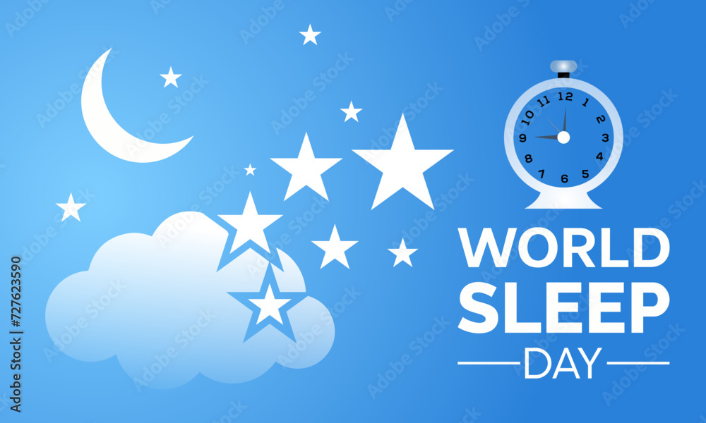 World Sleep Day Observed every year of March 15th, Medical Health Awareness Vector banner, flyer, poster and social medial template design. World Sleep Day Observed every year of March 15th, Medical Health Awareness Vector banner, flyer, poster and social medial template design.