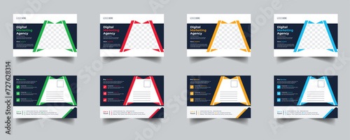 Modern Creative Corporate Post Card Template, Vector Template for Opening Invitation Editable, Professional Business Postcard Design, Event Card Design, Invitation Design, Direct Mail EDDM Template