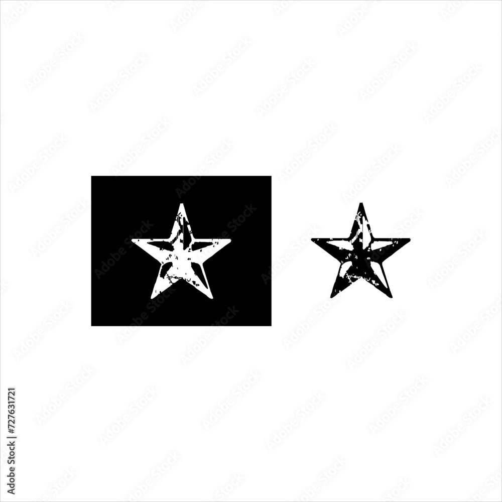 Illustration vector graphic of stars icon Illustration vector graphic of stars icon