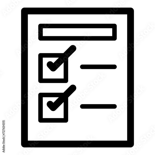Checklist icon