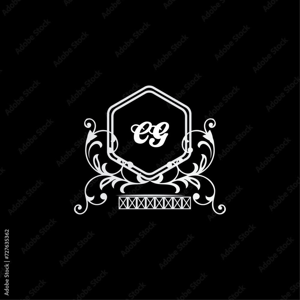 CG Letter, letter CG logo manual elegant minimalist signature logotype. CG luxury crown monogram with the hexagon. Elegant emblem and graceful calligraphy. CG Letter, letter CG logo manual elegant minimalist signature logotype. CG luxury crown monogram with the hexagon. Elegant emblem and graceful calligraphy.