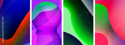 Abstract colors. Abstract backgrounds for wallpaper, business card, cover, poster, banner, brochure, header, website