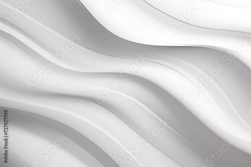 Grey Waves Futuristic Motion Lines - Abstract Grey Wave Background for Modern Presentations