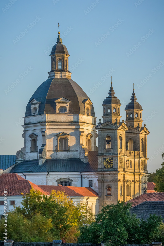 Pazaislis Monastery and Church in Kaunas, Lithuania