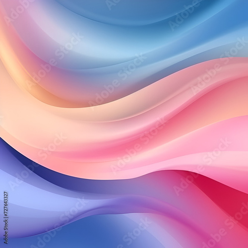 Abstract Fluid Colorful Blur background in pastel colors