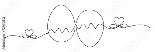 easter egg outline