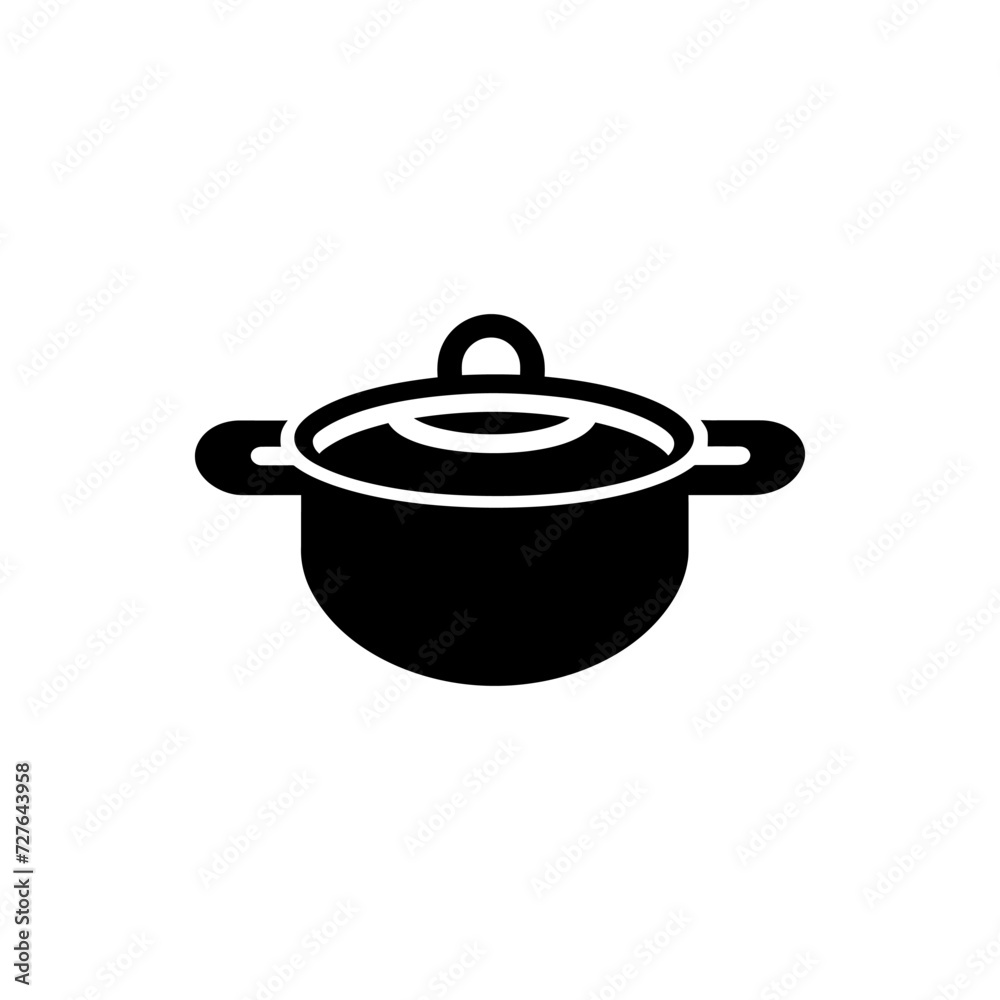 Saute pan icon Saute pan icon